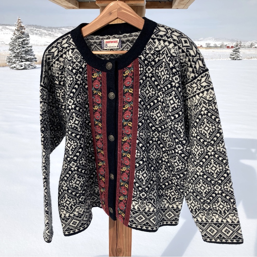 Winter Warmth! 100% Wool, Nordic-Style Sweater by Norwear of Iceland